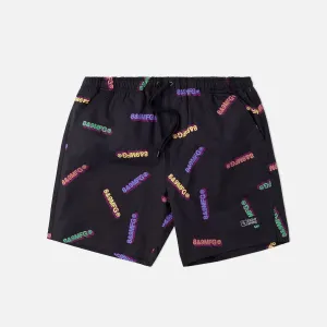 8&9 Black Sprinklez Shorts (SHSPZBLK)