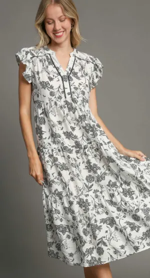 Admire Your Efforts Midi Dress