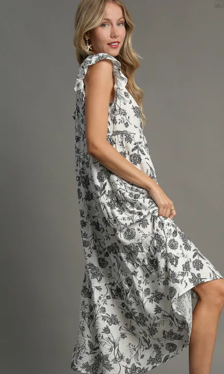 Admire Your Efforts Midi Dress