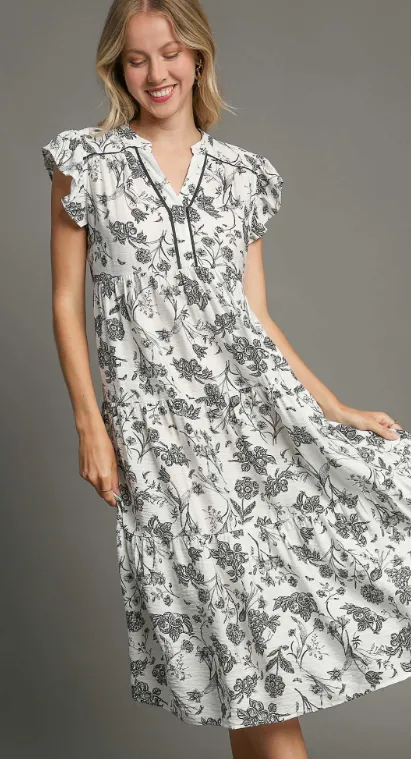 Admire Your Efforts Midi Dress