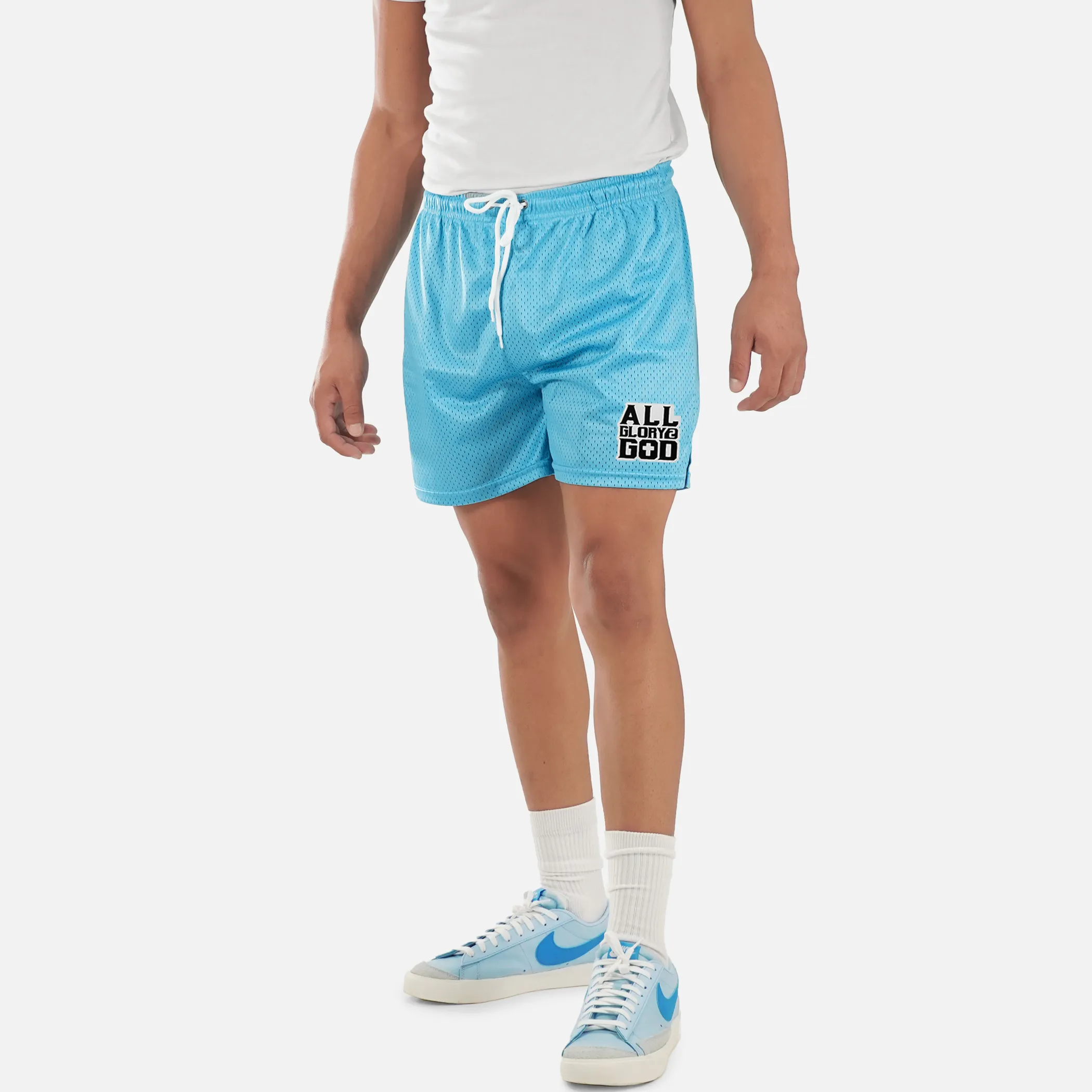 All Glory 2 God Patch Shorts - 7"