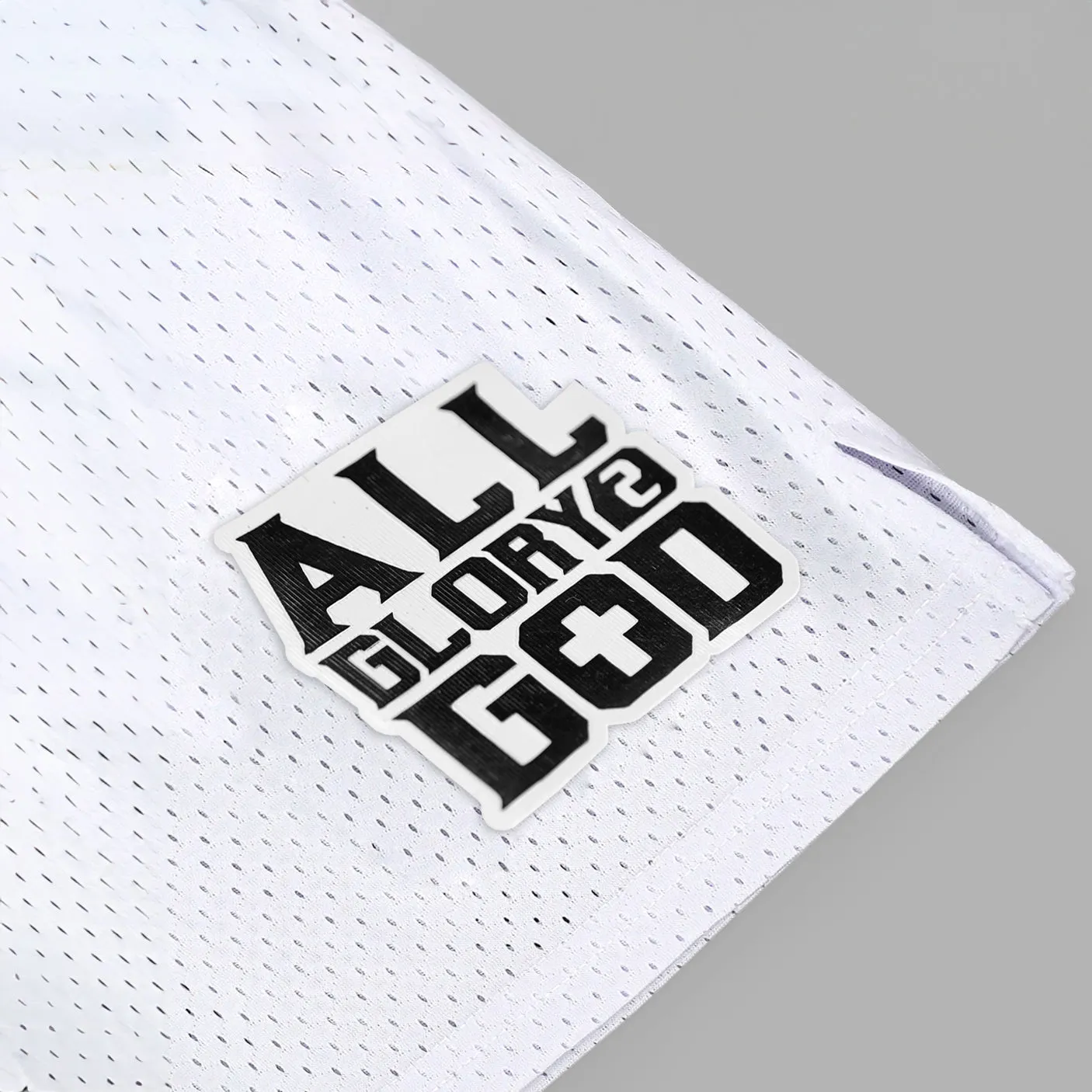 All Glory 2 God Patch Shorts - 7"