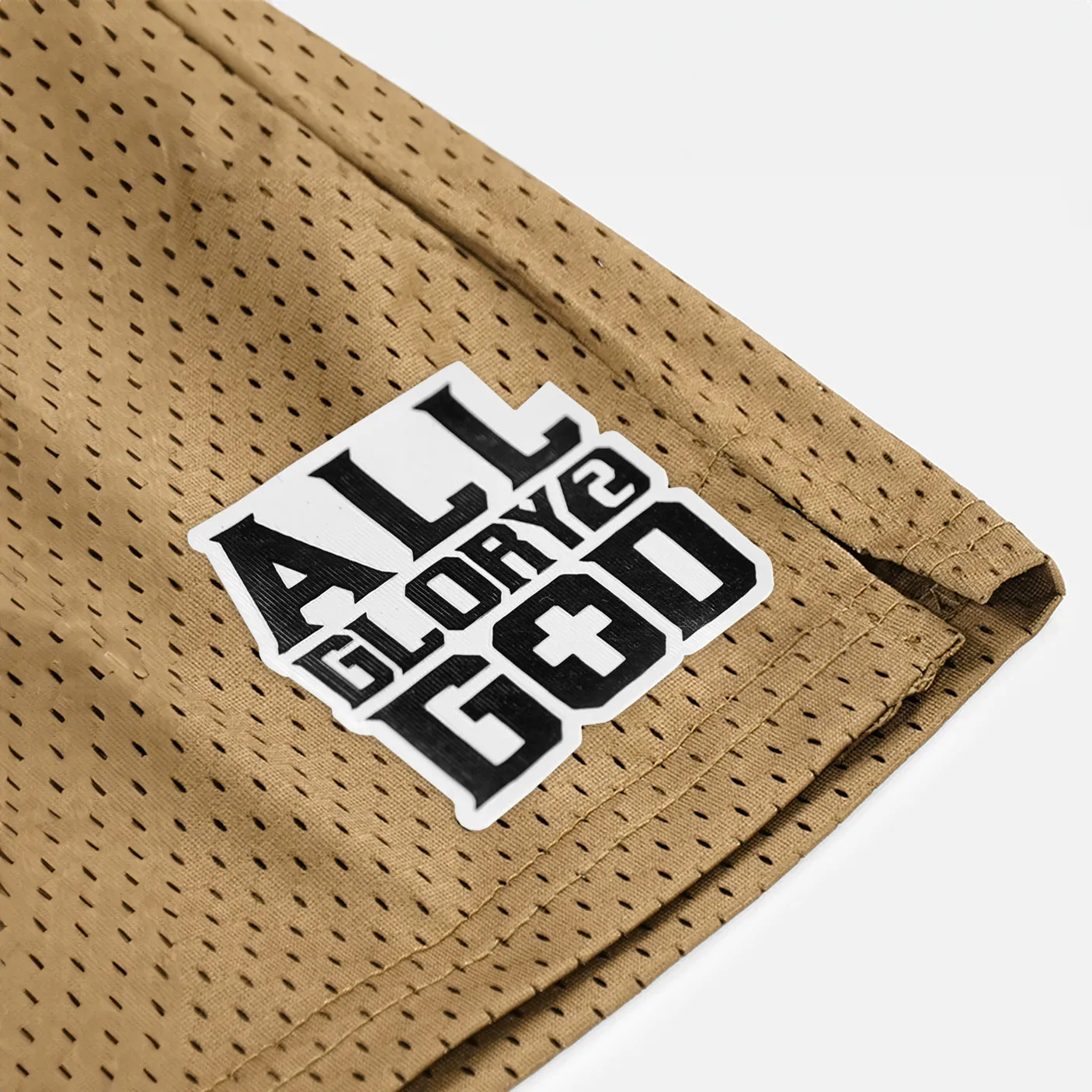 All Glory 2 God Patch Shorts - 7"