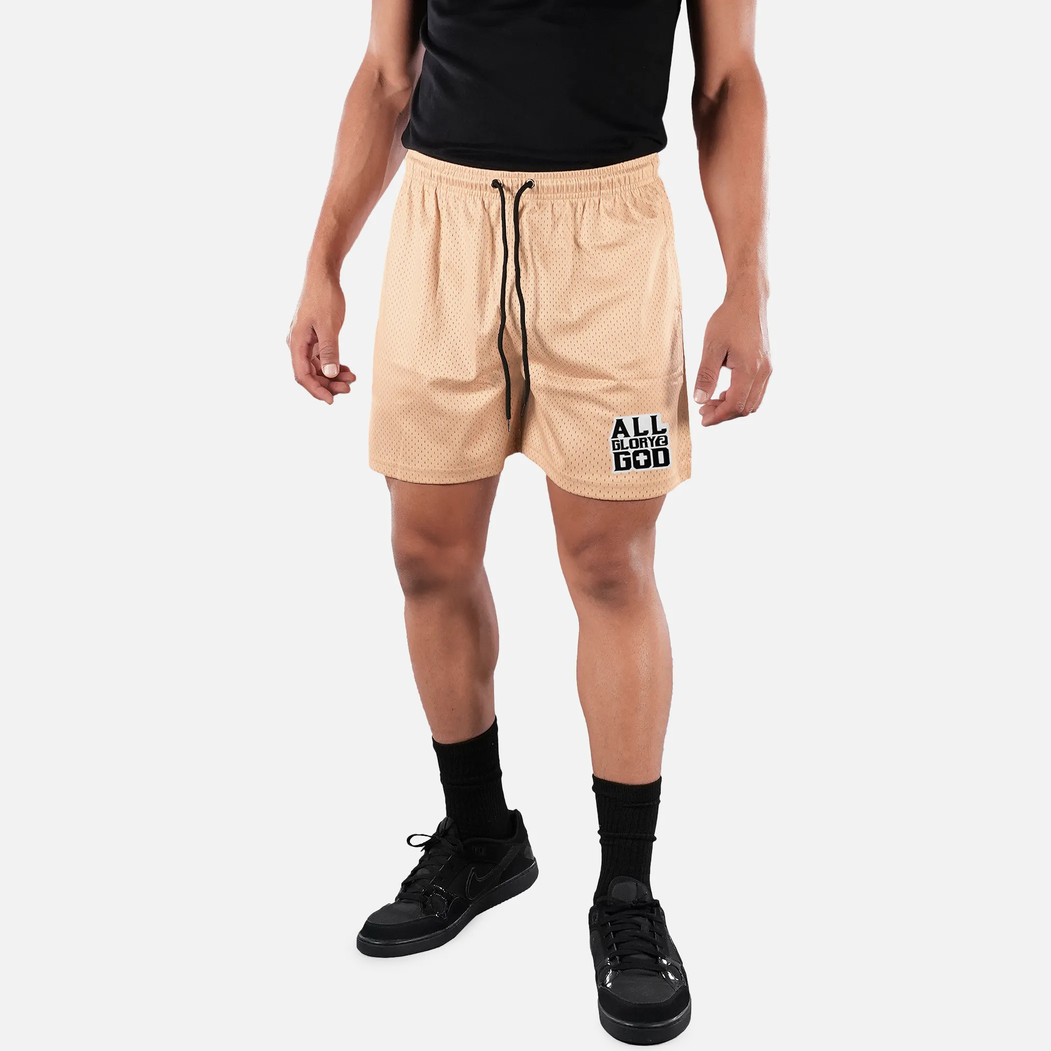 All Glory 2 God Patch Shorts - 7"