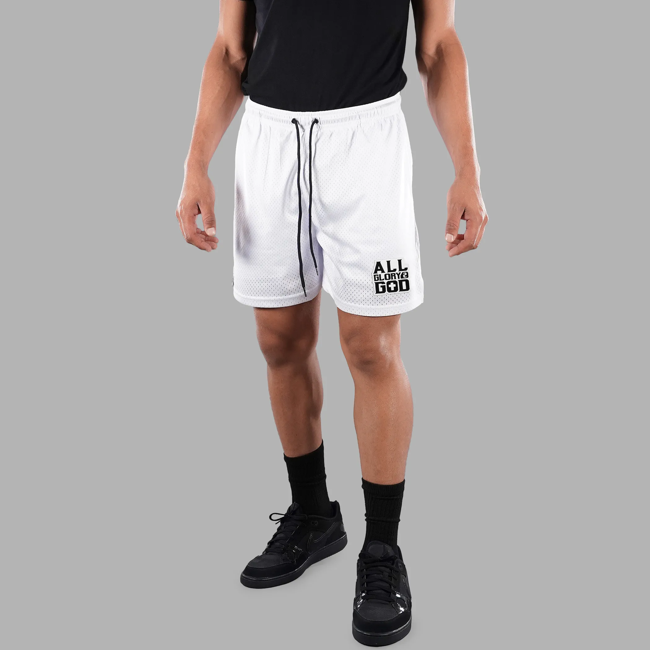 All Glory 2 God Patch Shorts - 7"