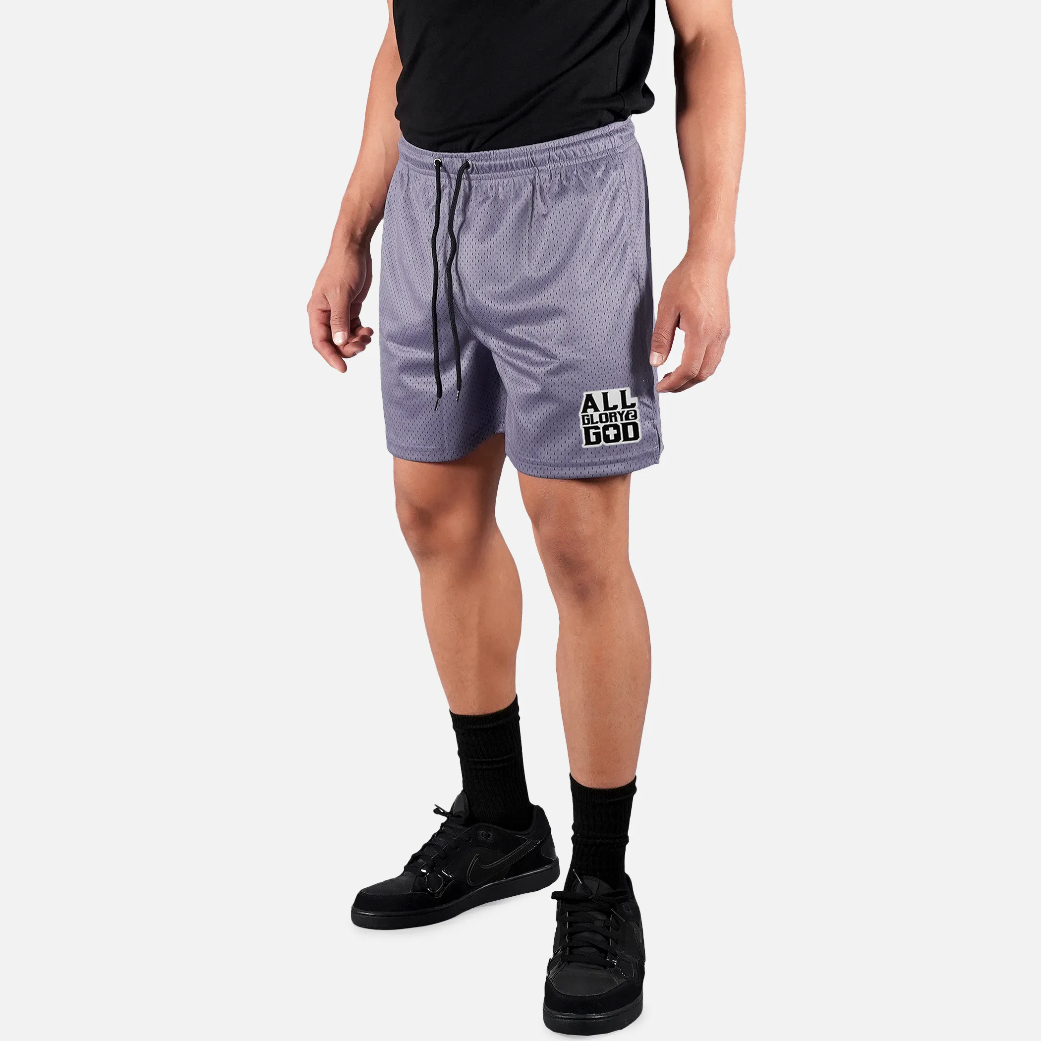All Glory 2 God Patch Shorts - 7"
