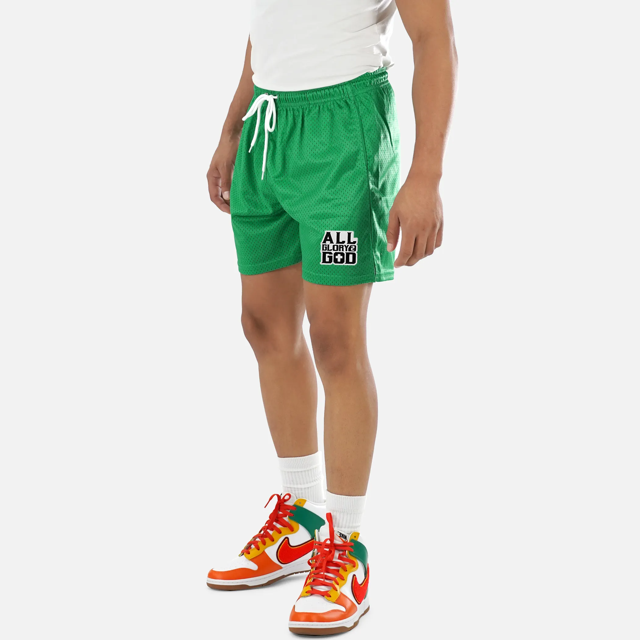 All Glory 2 God Patch Shorts - 7"
