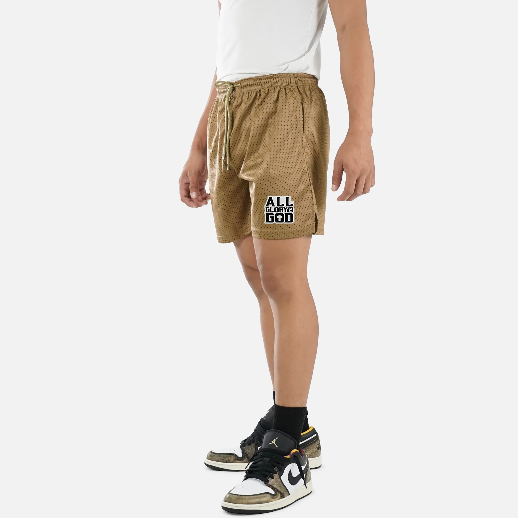 All Glory 2 God Patch Shorts - 7"