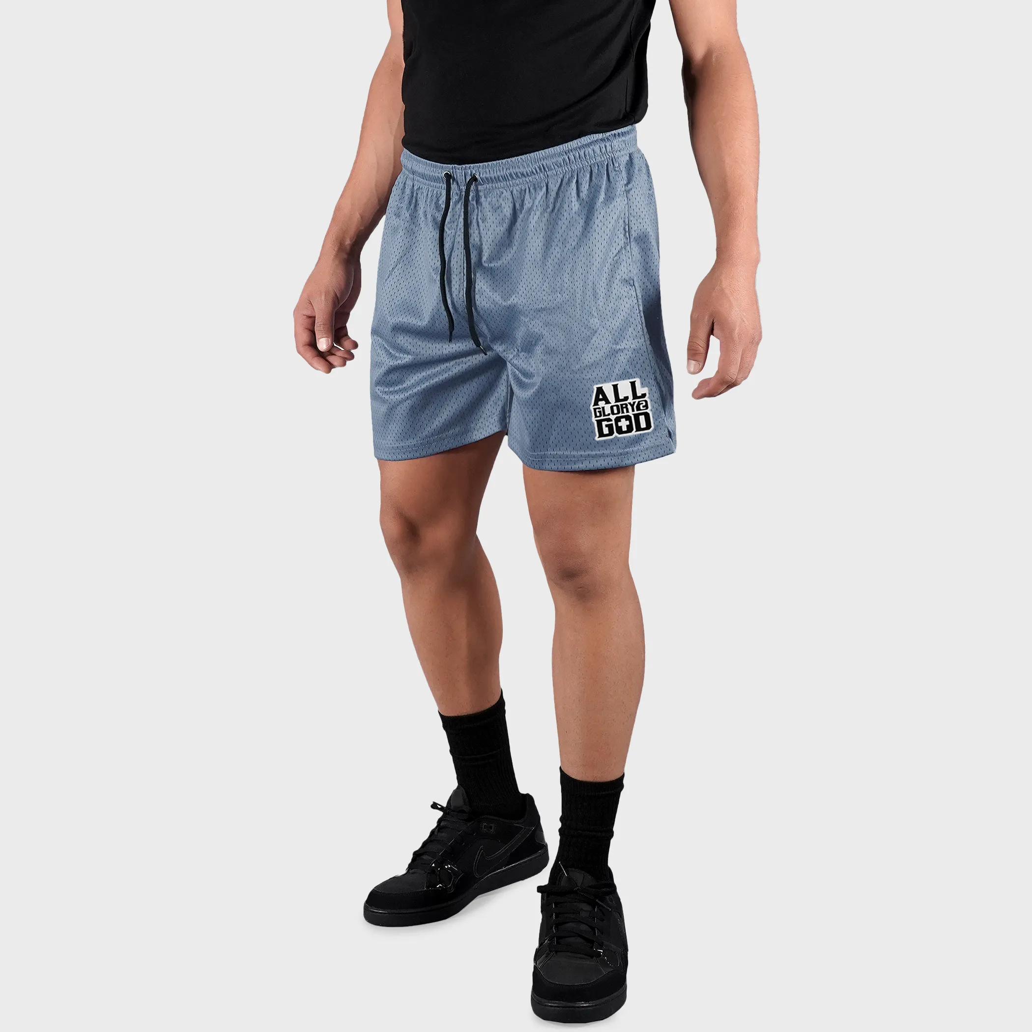 All Glory 2 God Patch Shorts - 7"