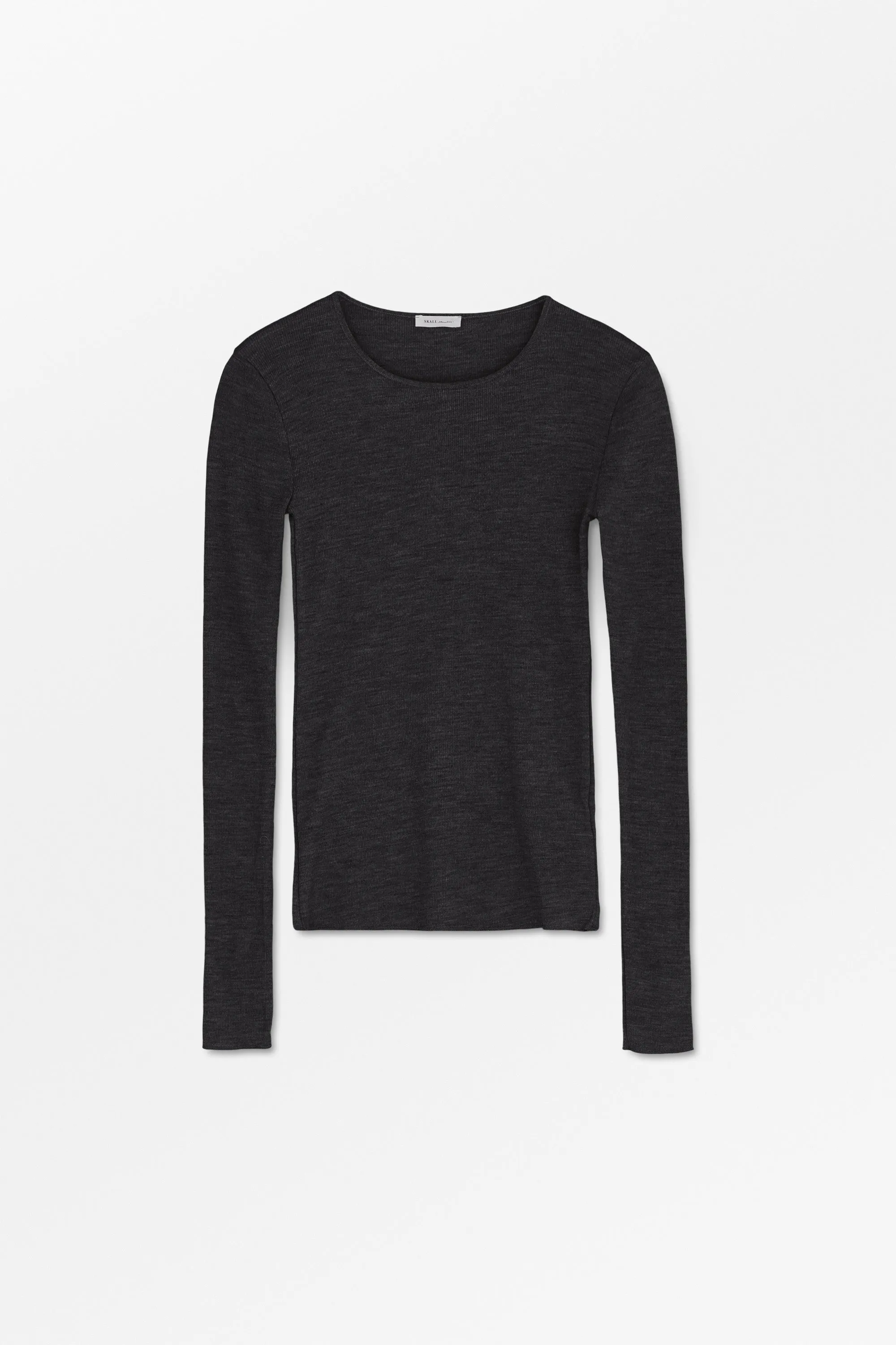 Amy Blouse - Dark Grey Melange