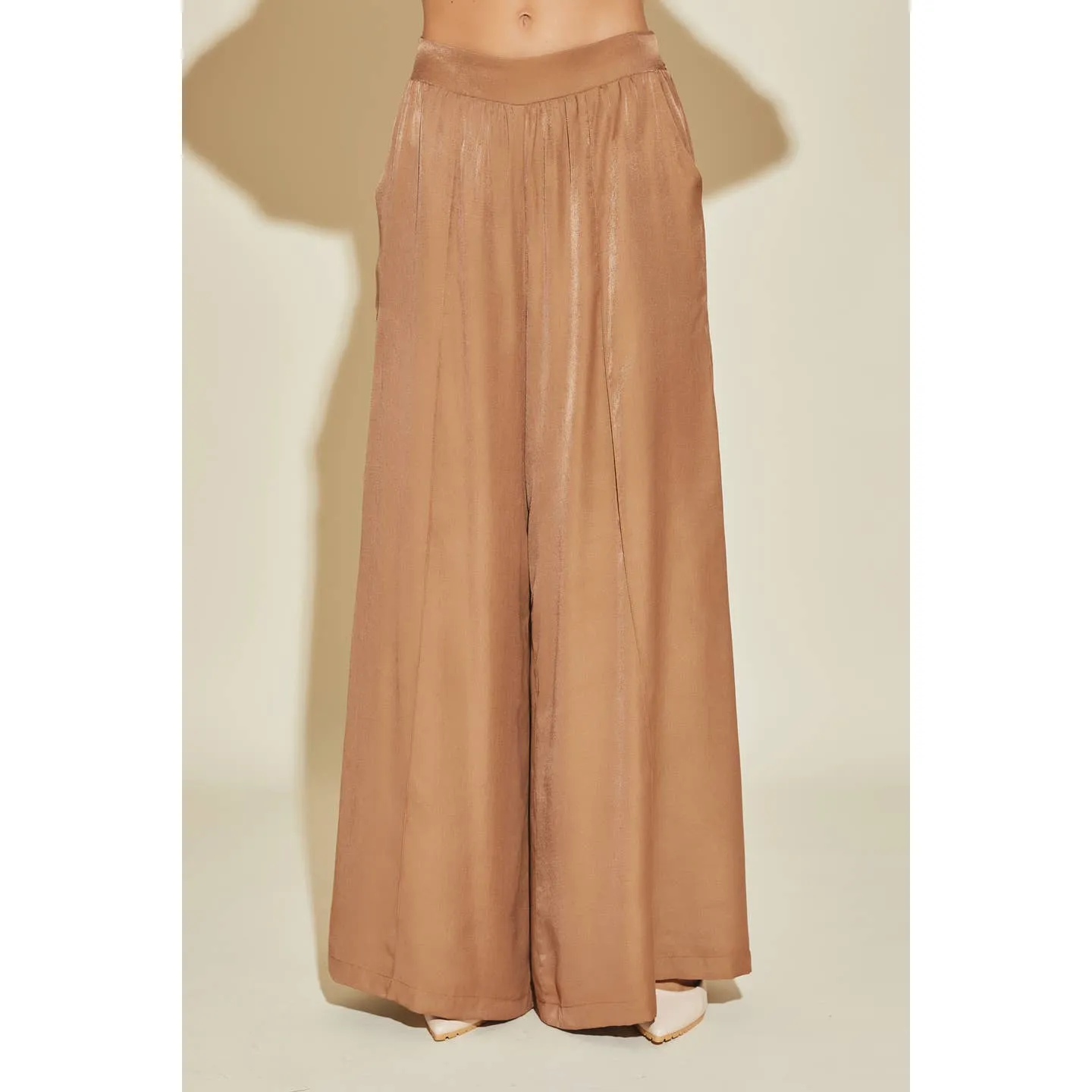 Banded Wide Pants