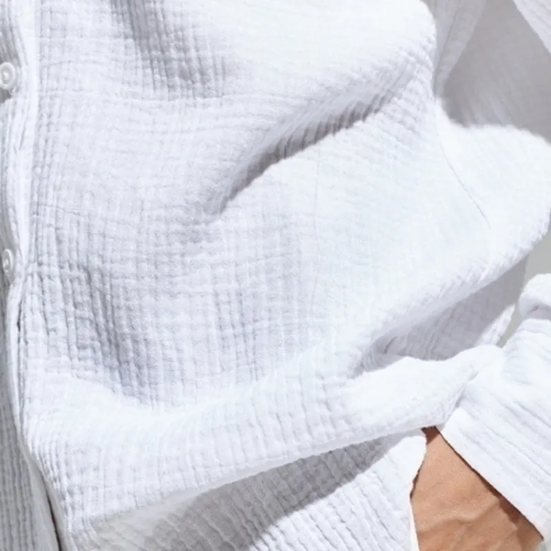 Casual and Loose Summer Chic Long Sleeve Blouse