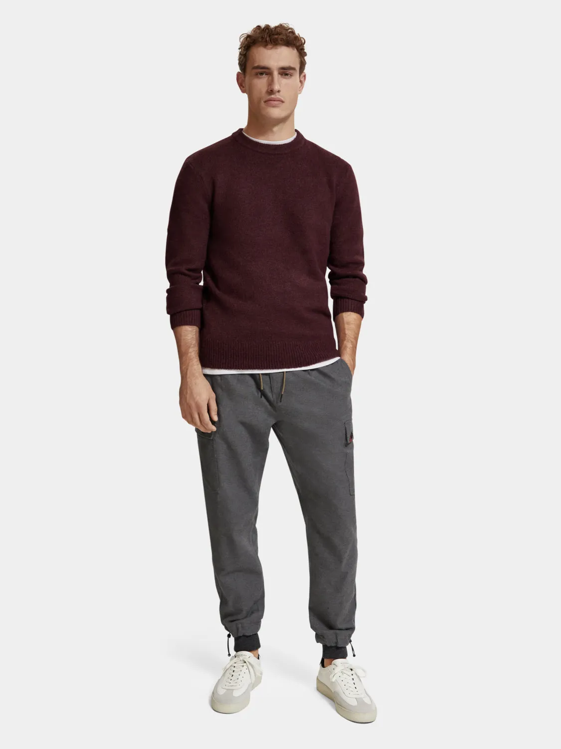 Classic melange pullover