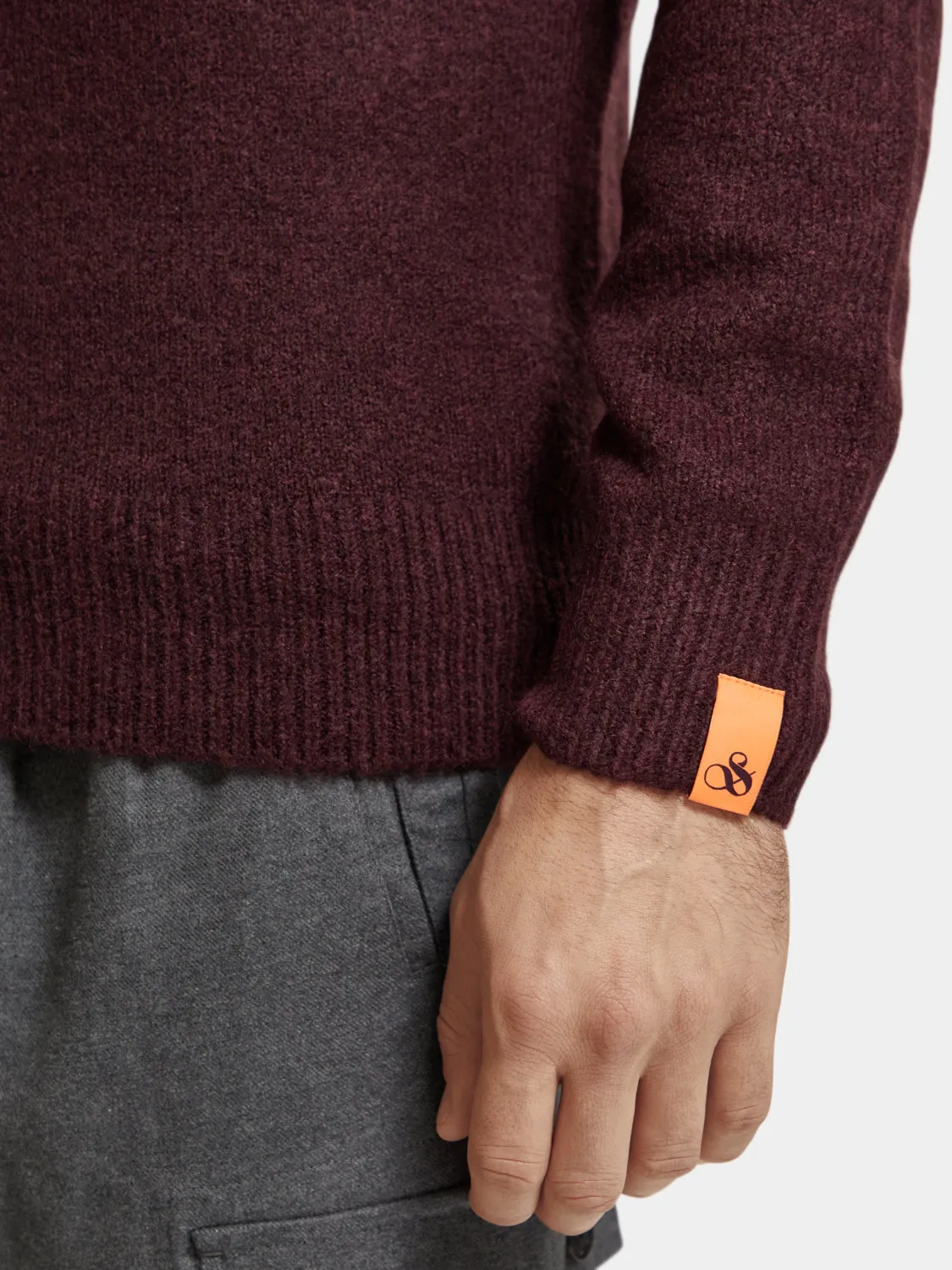 Classic melange pullover