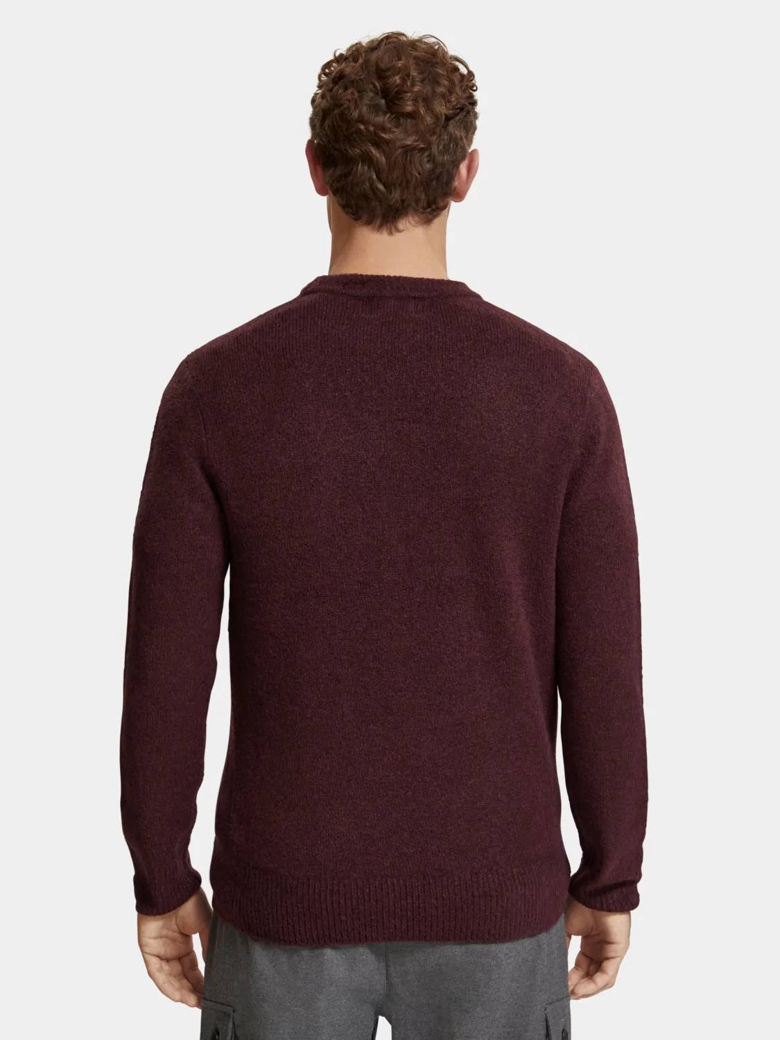 Classic melange pullover