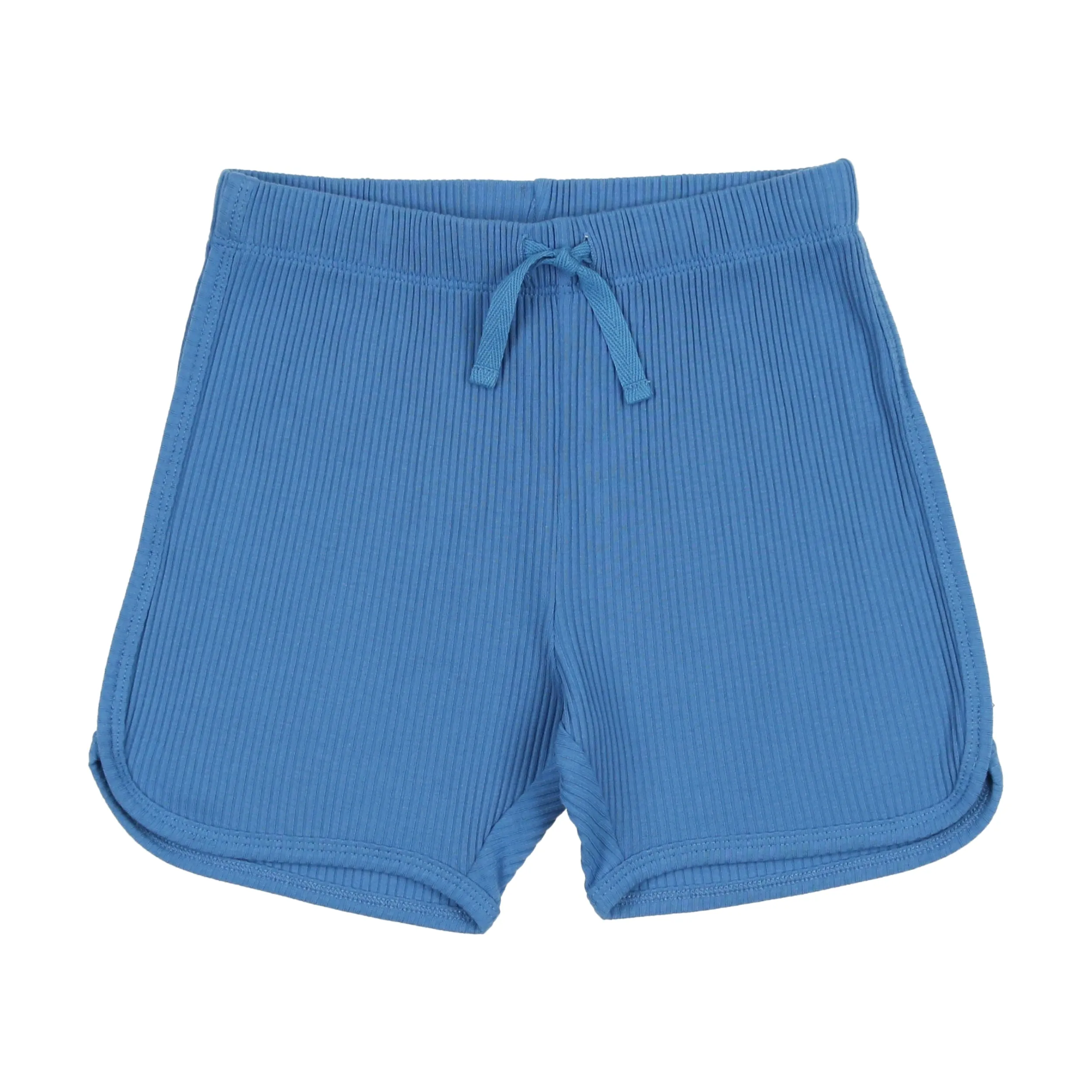 Cobalt Blue Ribbed Dolphin Shorts