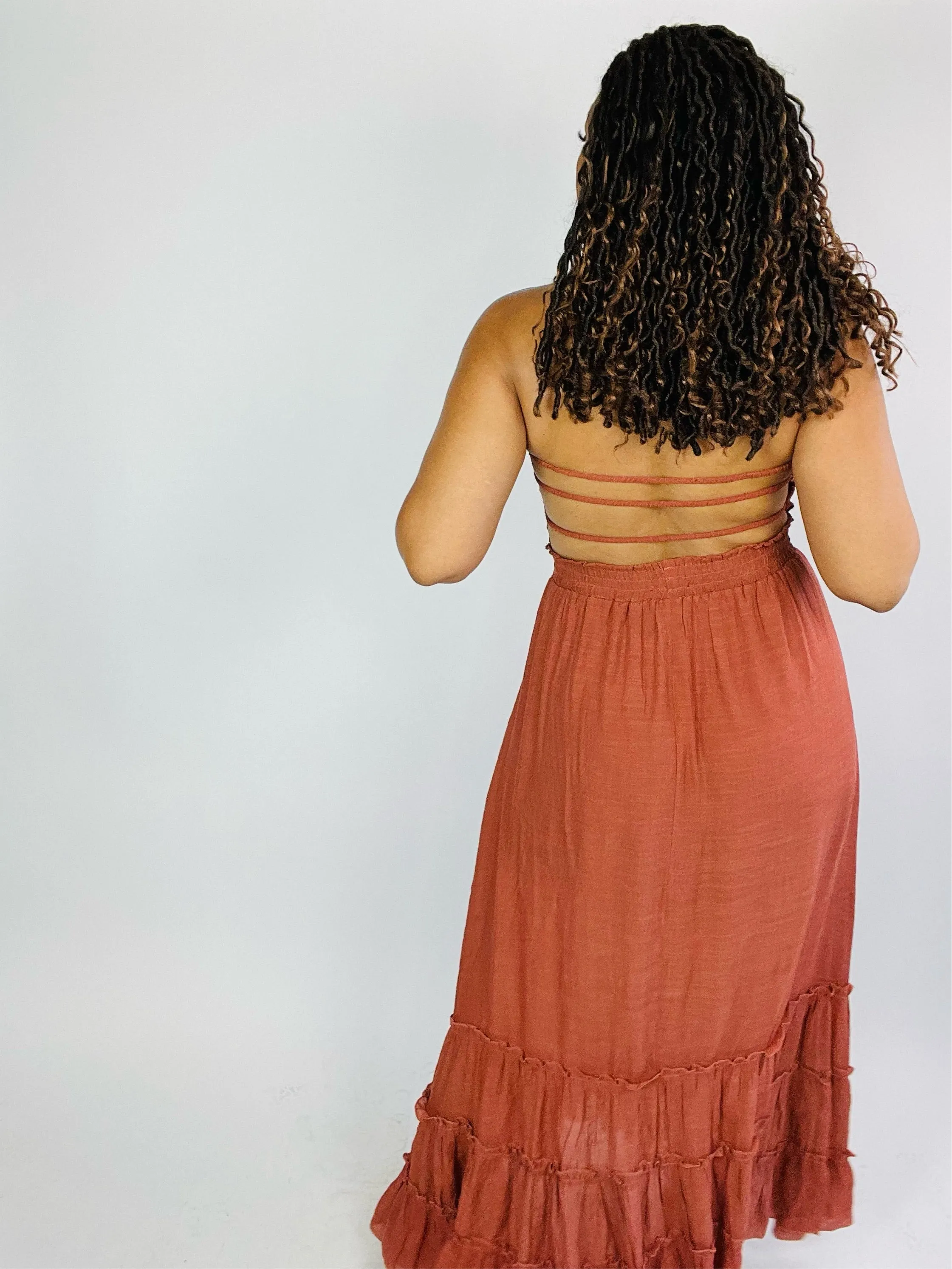 Destiny Smocked Maxi Dress