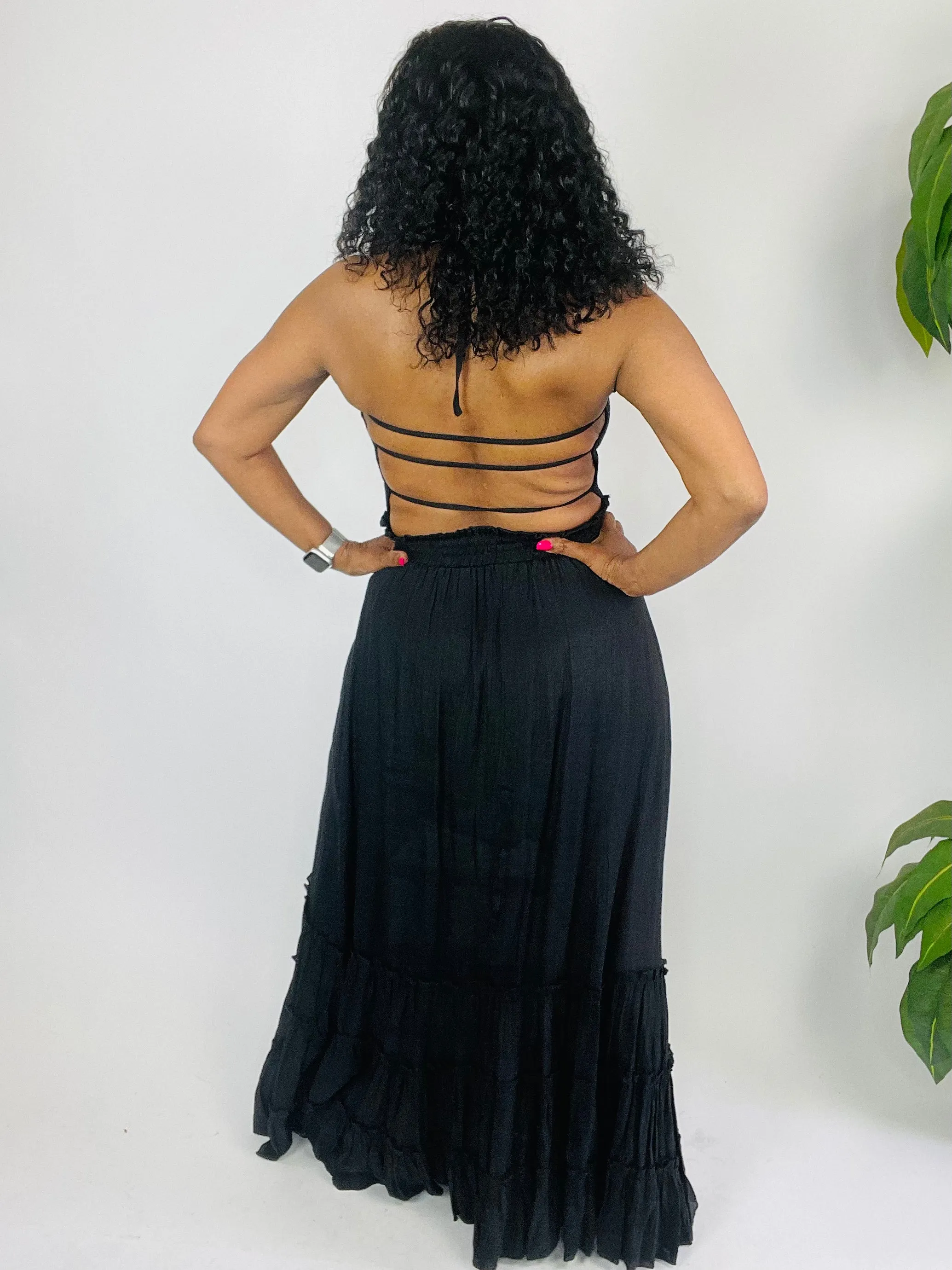 Destiny Smocked Maxi Dress