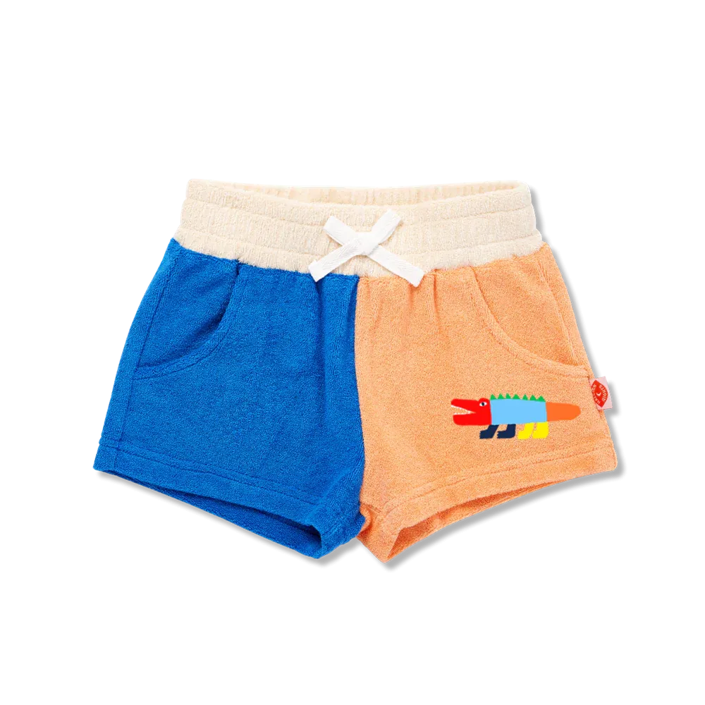Halcyon Nights - Terry Shorts (Crocodile)