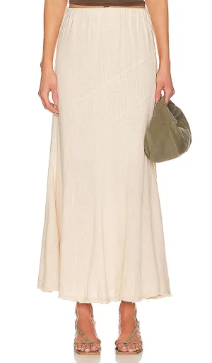 HEARTLOOM Hester Skirt in Beige