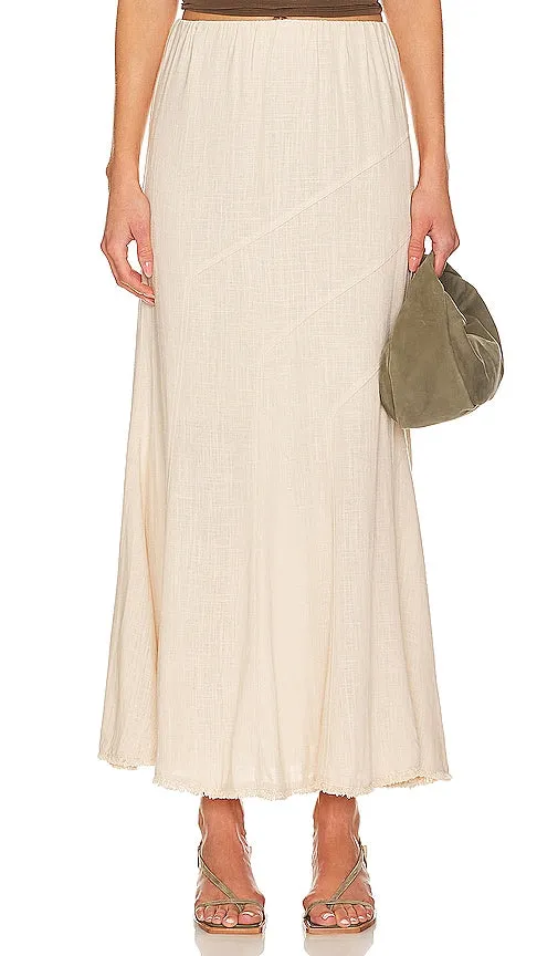 HEARTLOOM Hester Skirt in Beige