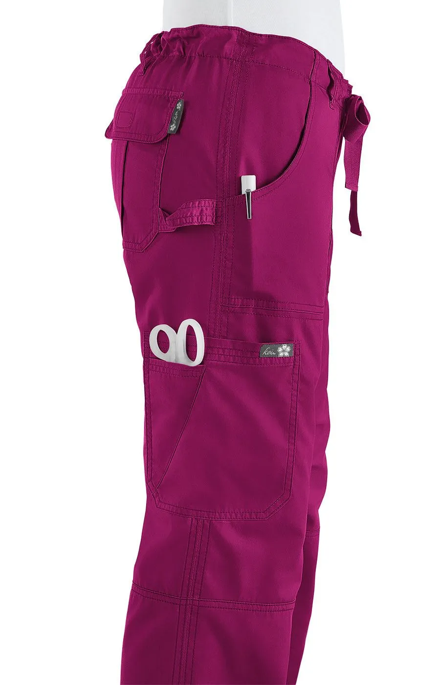 Lindsey Pant by KOI XXS-5X / Raspberry