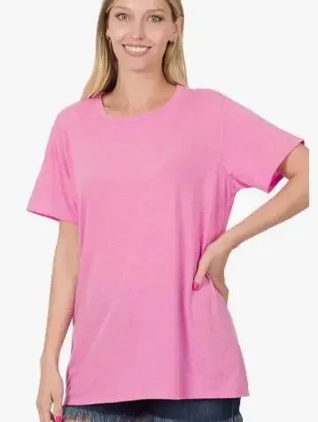Mauve Short Sleeve Top