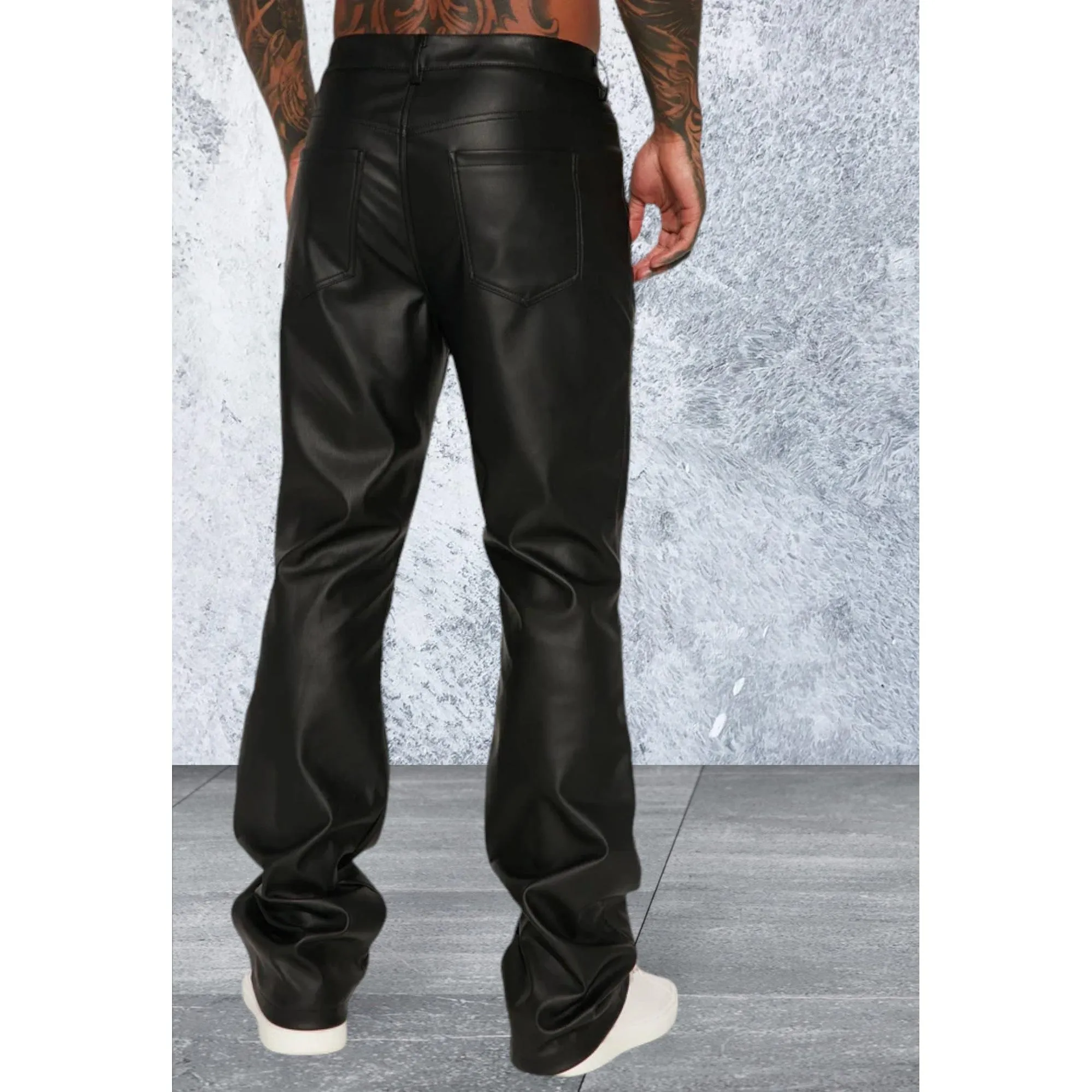 Men's Big & Tall PU Pant
