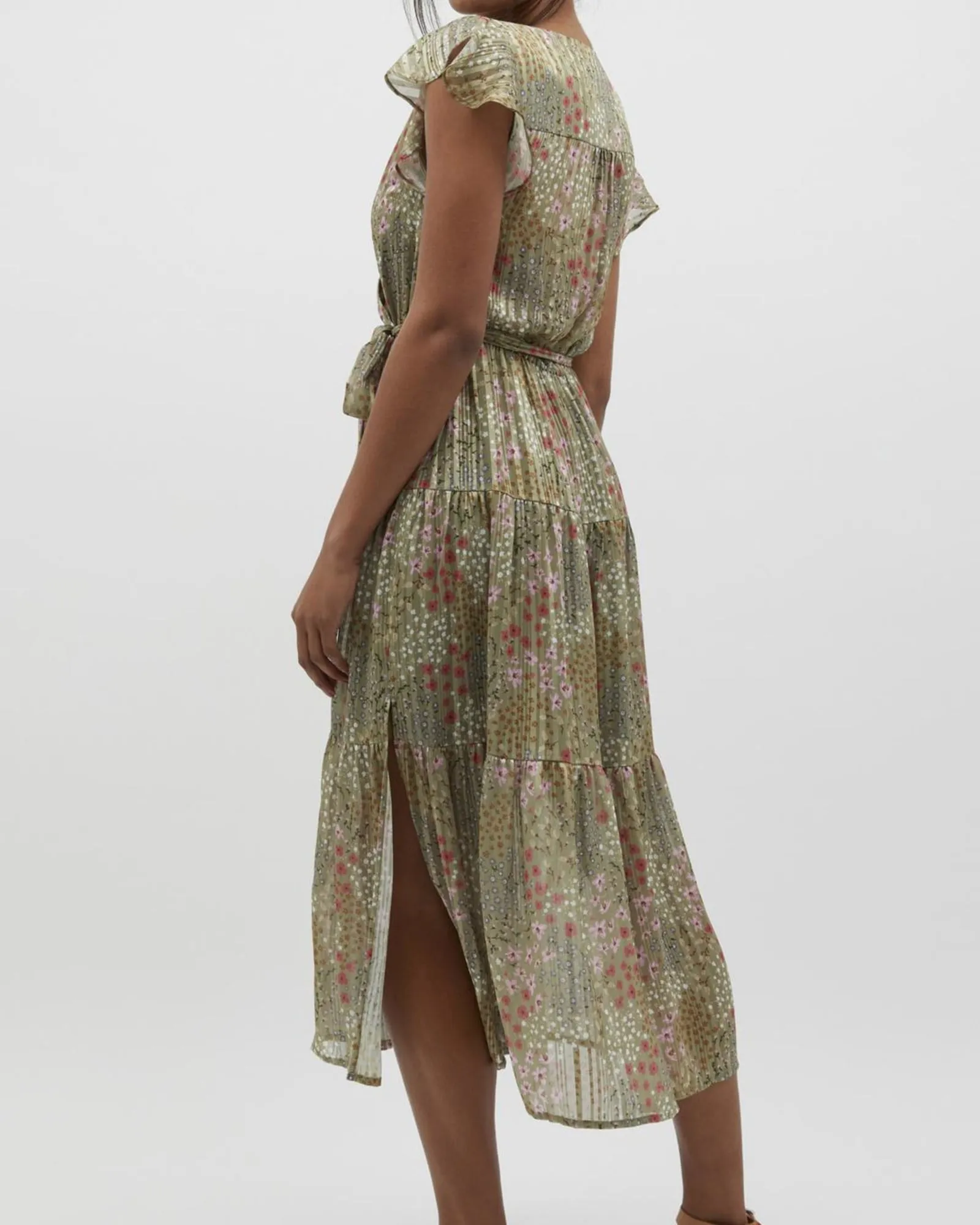 Monet Midi Dress in Multi | Multi