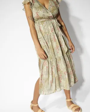 Monet Midi Dress in Multi | Multi