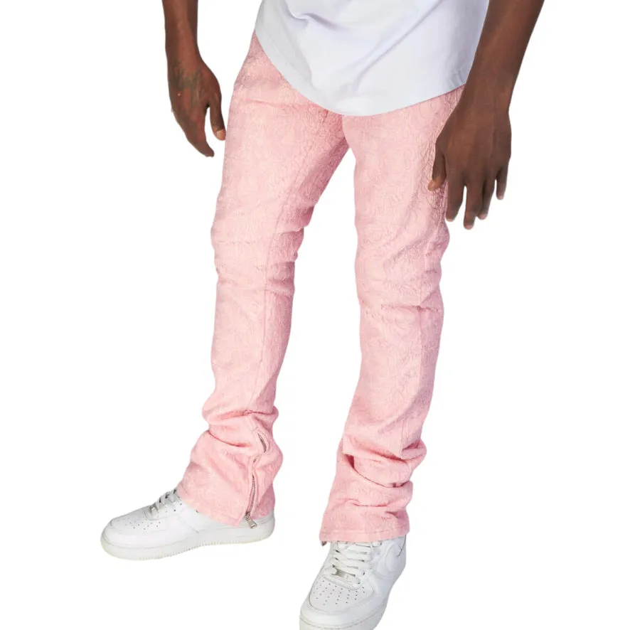 POLITICS: Baldwin Applique Stacked Denim