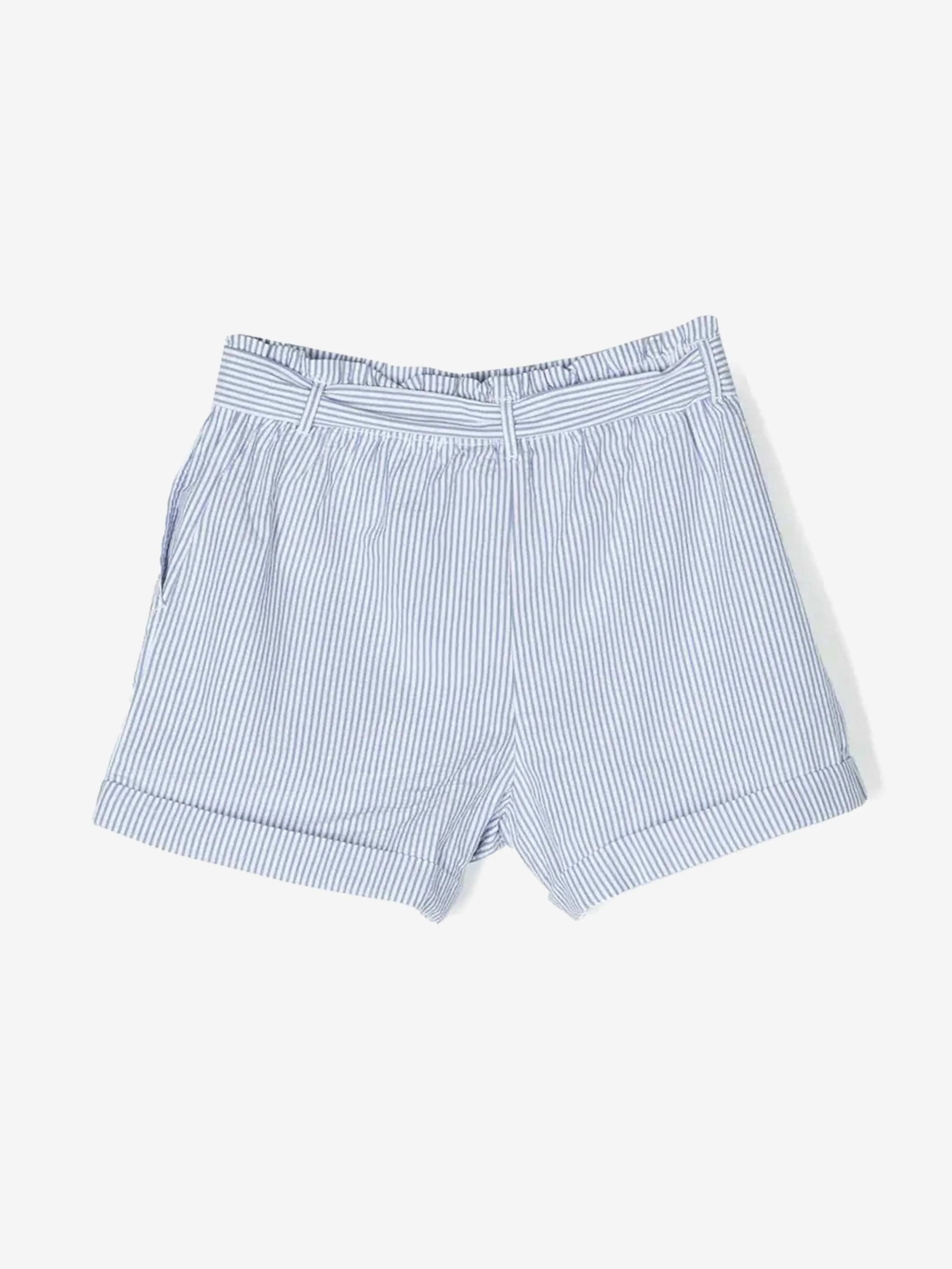 Ralph Lauren Girls and White Stripe Shorts