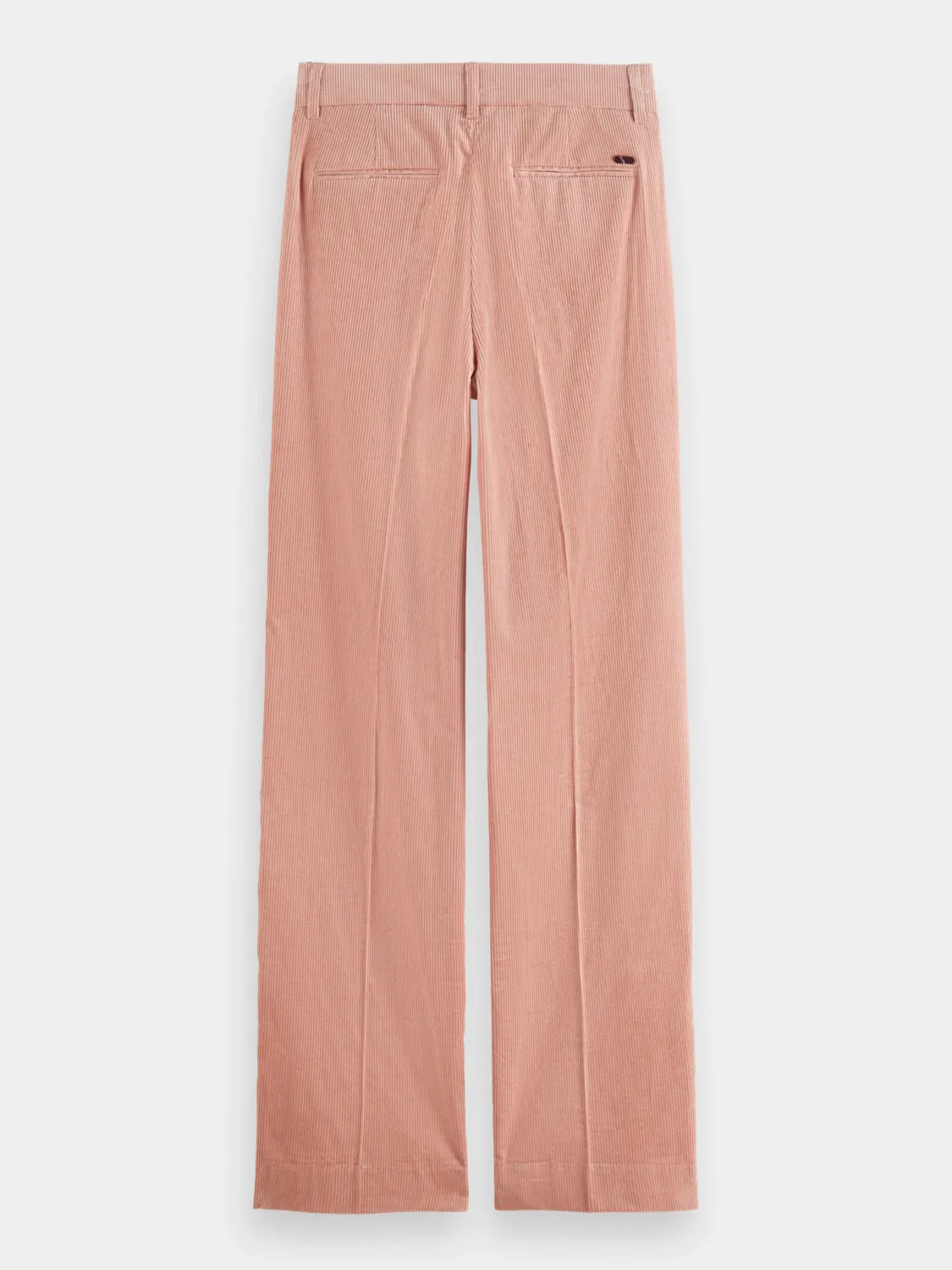 Ripple high waist corduroy pants