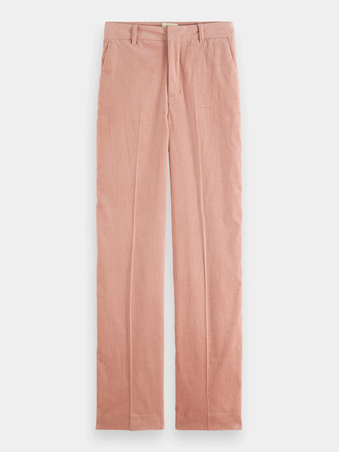 Ripple high waist corduroy pants