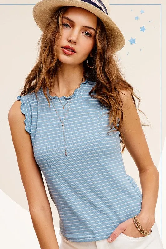 Ryn Ruffle Top