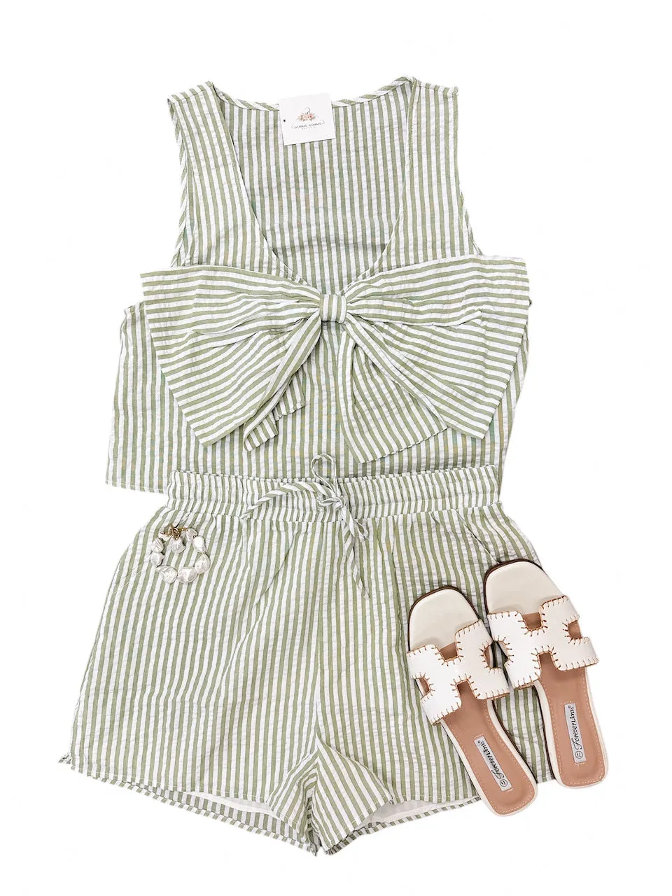 Seersucker for You Shorts (set)