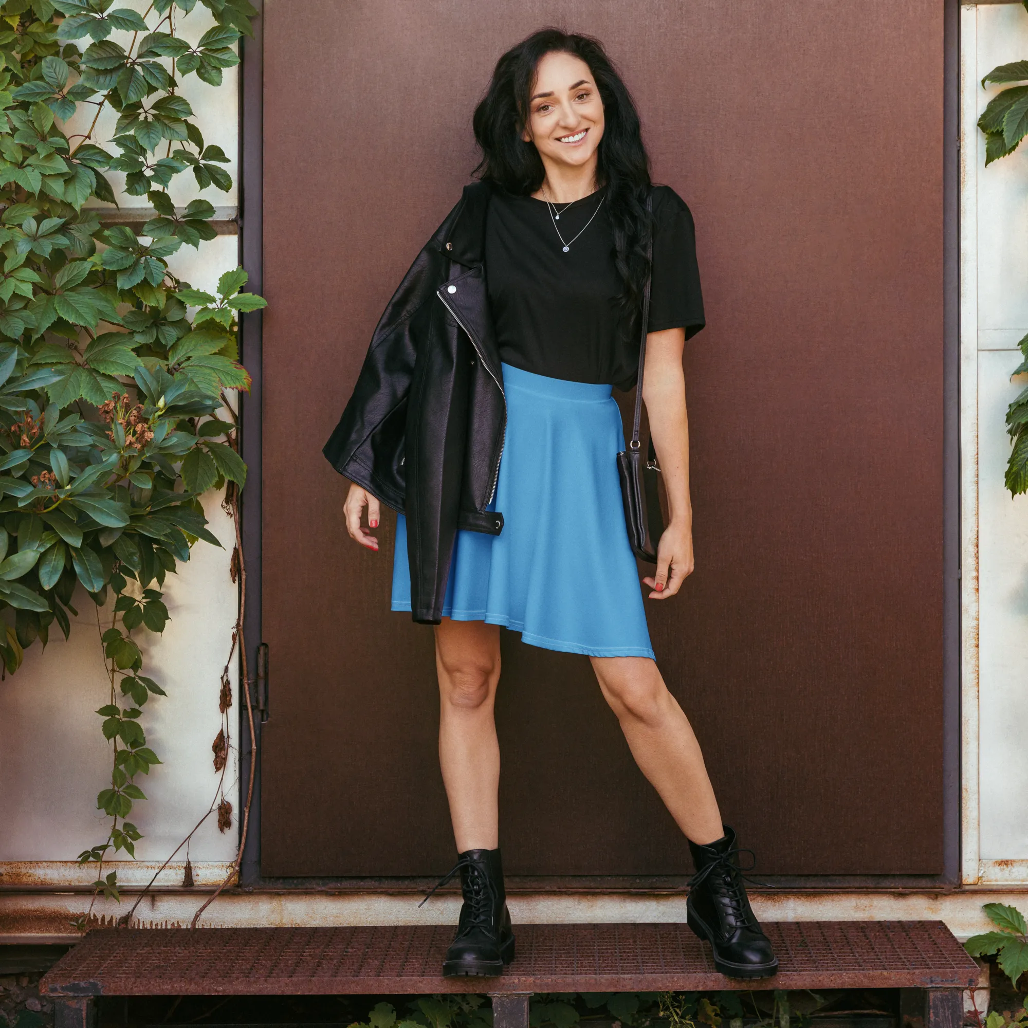 Skater Skirt - Ocean Blue