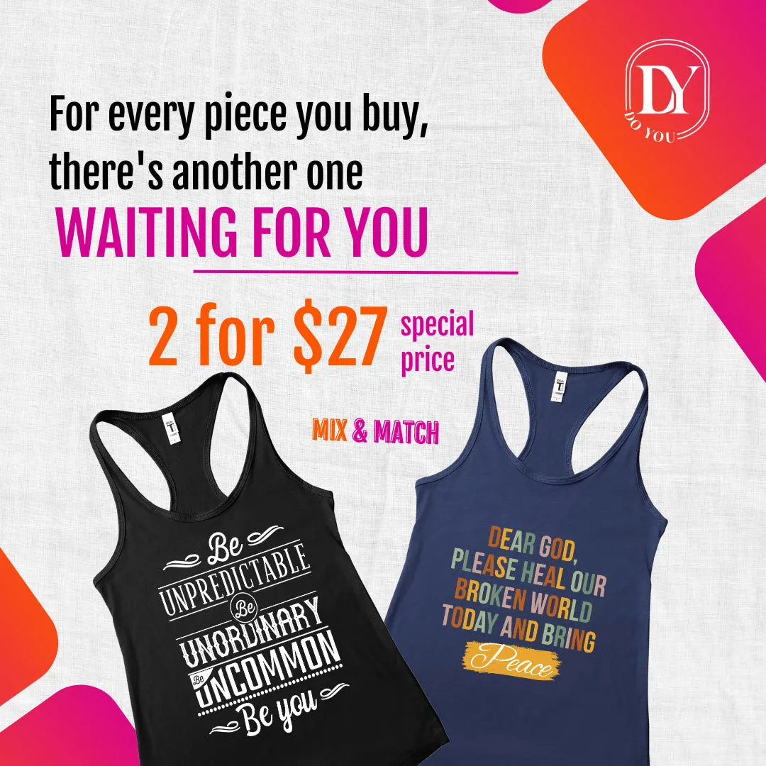 Sleek & Chic Racerback Tank Top