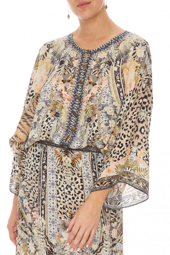 Split Pocket Dress- Moto Maiko