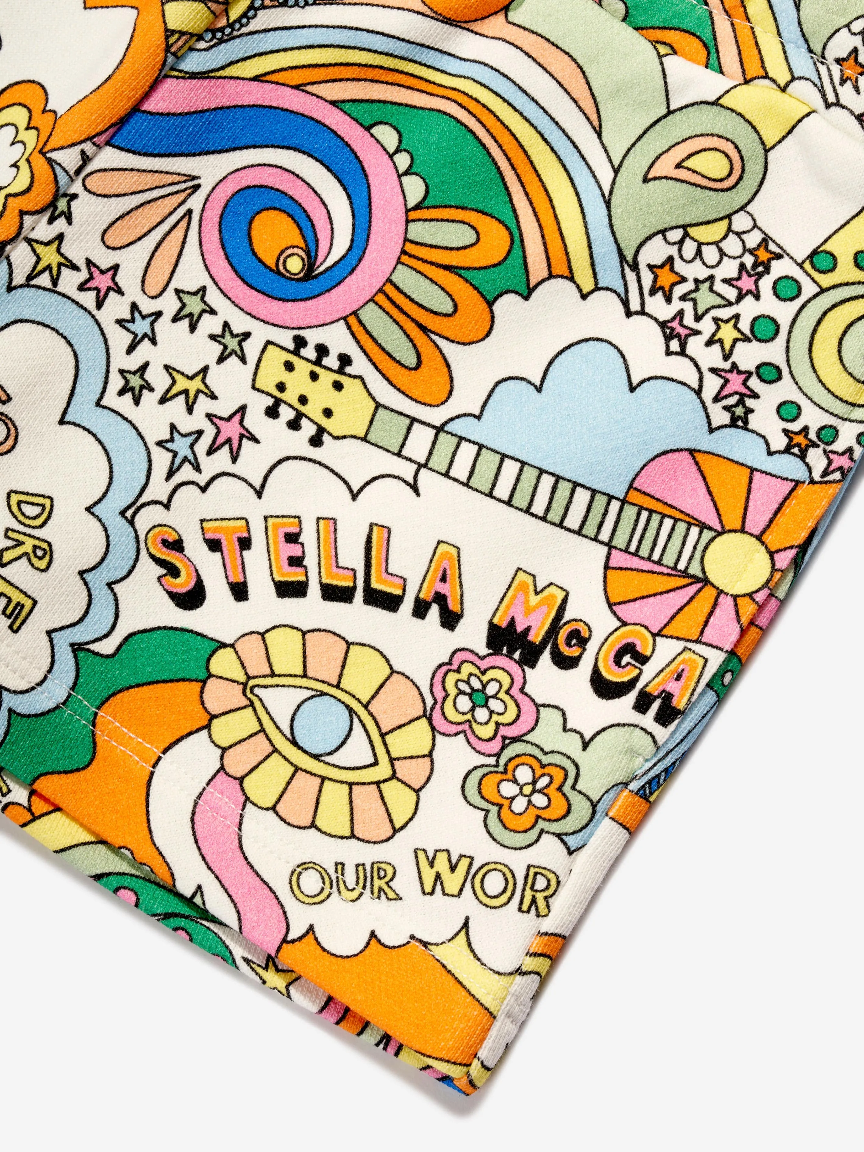 Stella McCartney Girls Jersey Shorts in Multicolour