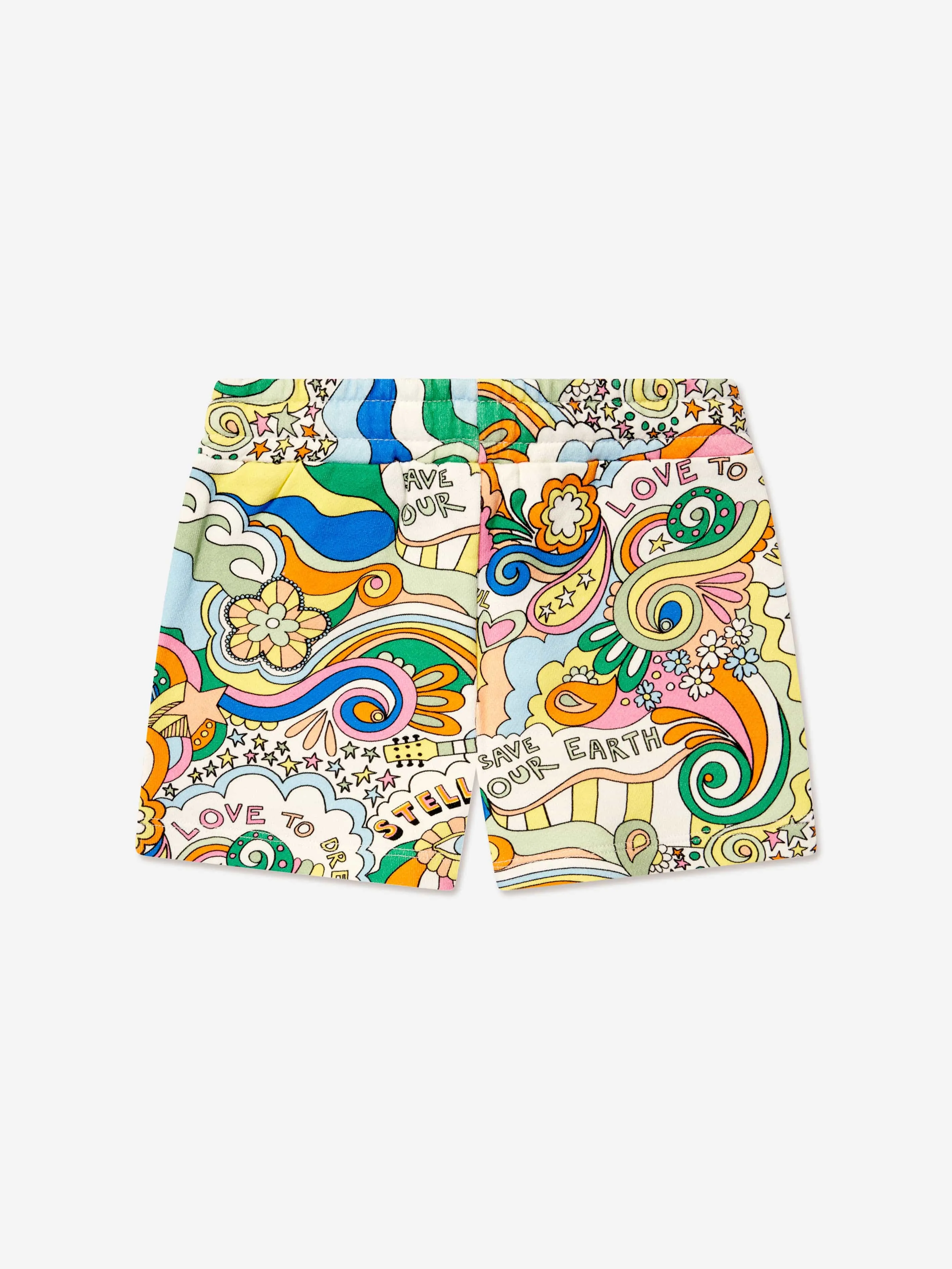 Stella McCartney Girls Jersey Shorts in Multicolour
