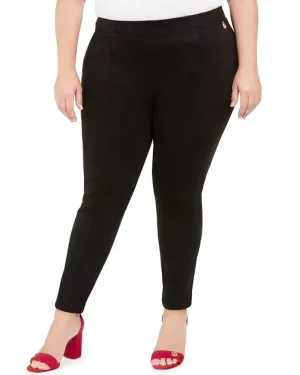 Tommy Hilfiger Women's   Slim-Fit Ankle Pants Black  3X | Black