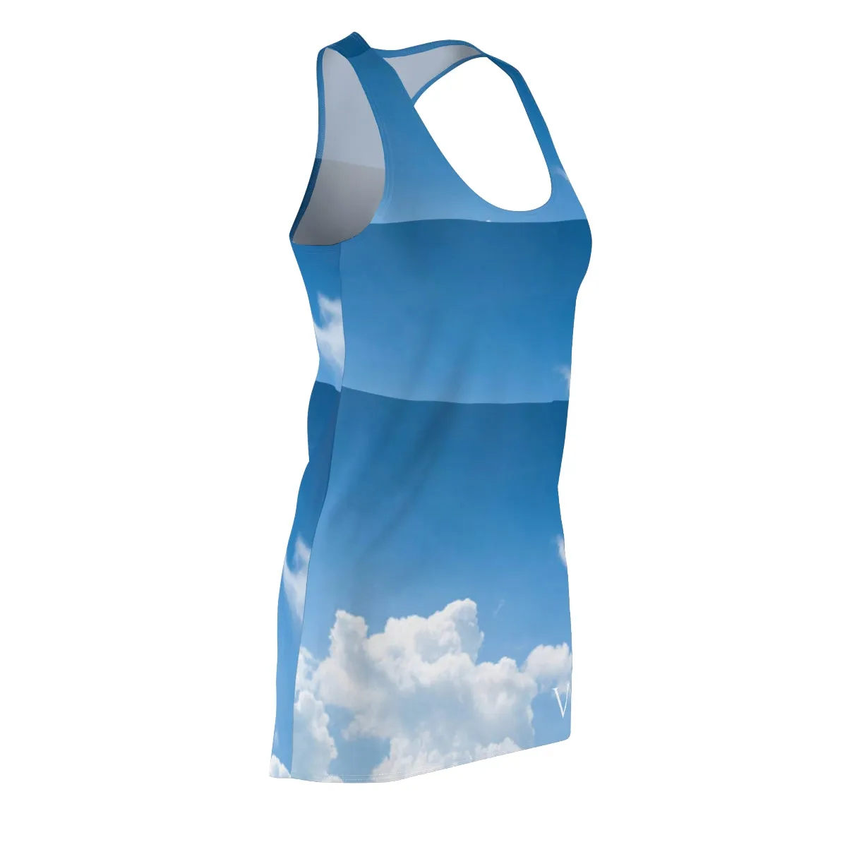 Women's Cut & Sew Racerback Dress Cloud